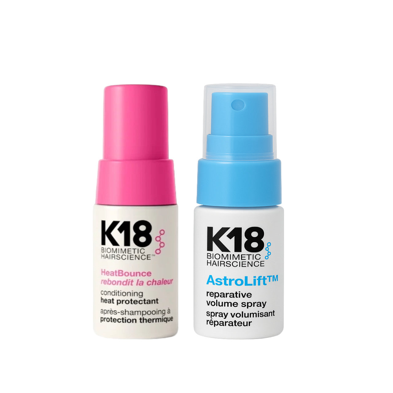 K18 AstroLift 15ml + HeatBounce 15ml Duo