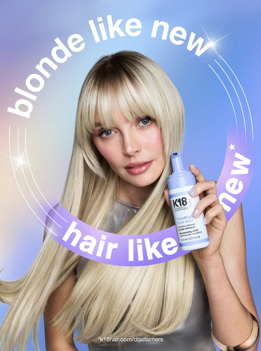K18 TripleBright purple shampoo 125ml
