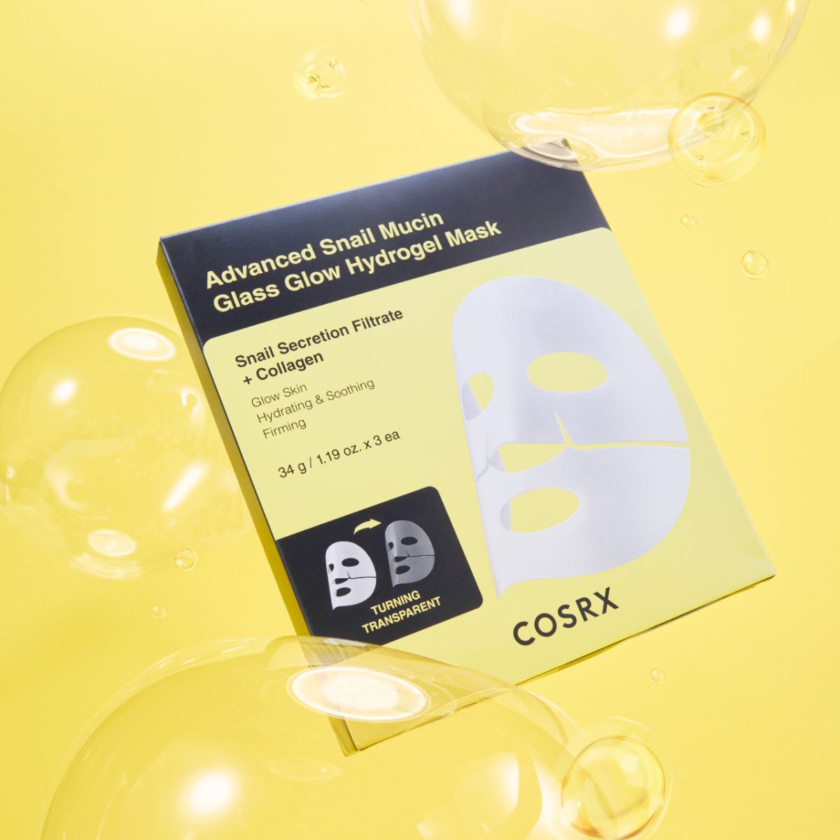 COSRX Advanced Snail Mucin Power Activating Hydrogel Mask - Salonmarjoahola - Shop