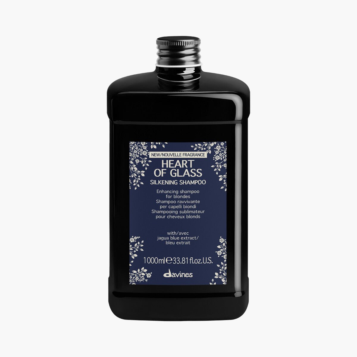 Davines HEART OF GLASS Silkening Chelating Shampoo 1000 ml - Salonmarjoahola - Shop