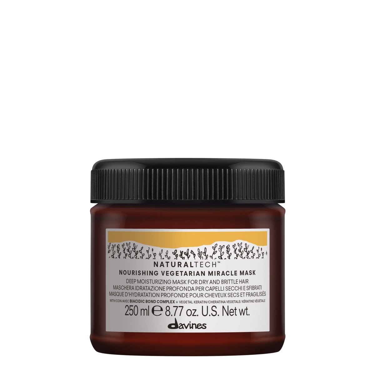 Davines NATURAL TECH Nourishing Vegetarian Miracle Mask 250 ML - Salonmarjoahola - Shop