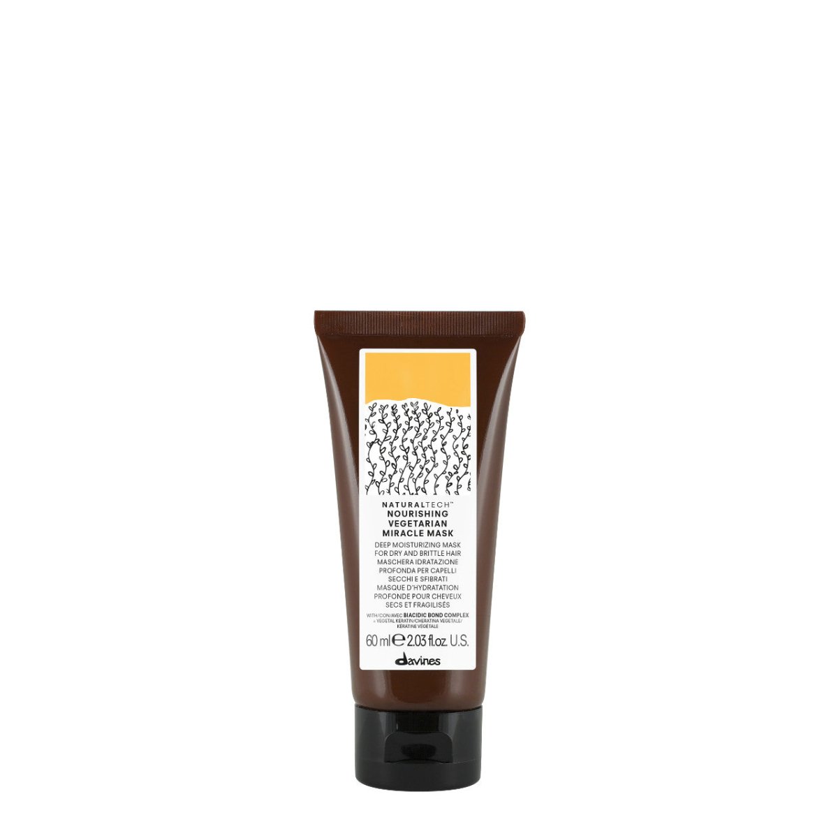 Davines NATURAL TECH Nourishing Vegetarian Miracle Mask 60 ML BABY - Salonmarjoahola - Shop