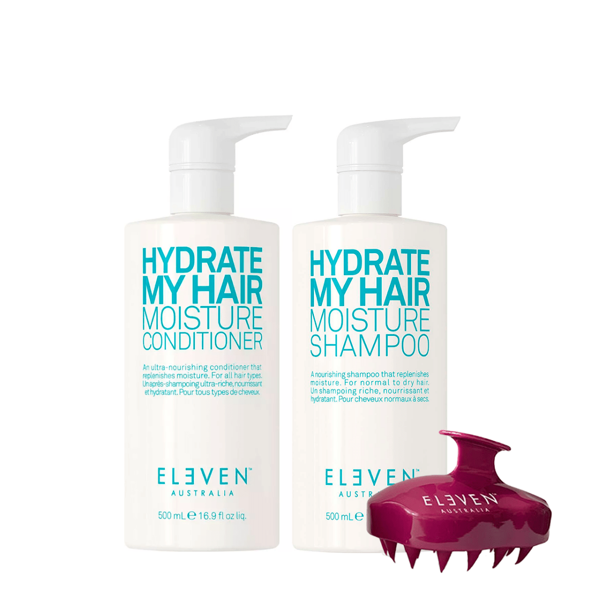 ELEVEN Hydrate My Hair - Moisture Duo 500ml - Salonmarjoahola - Shop