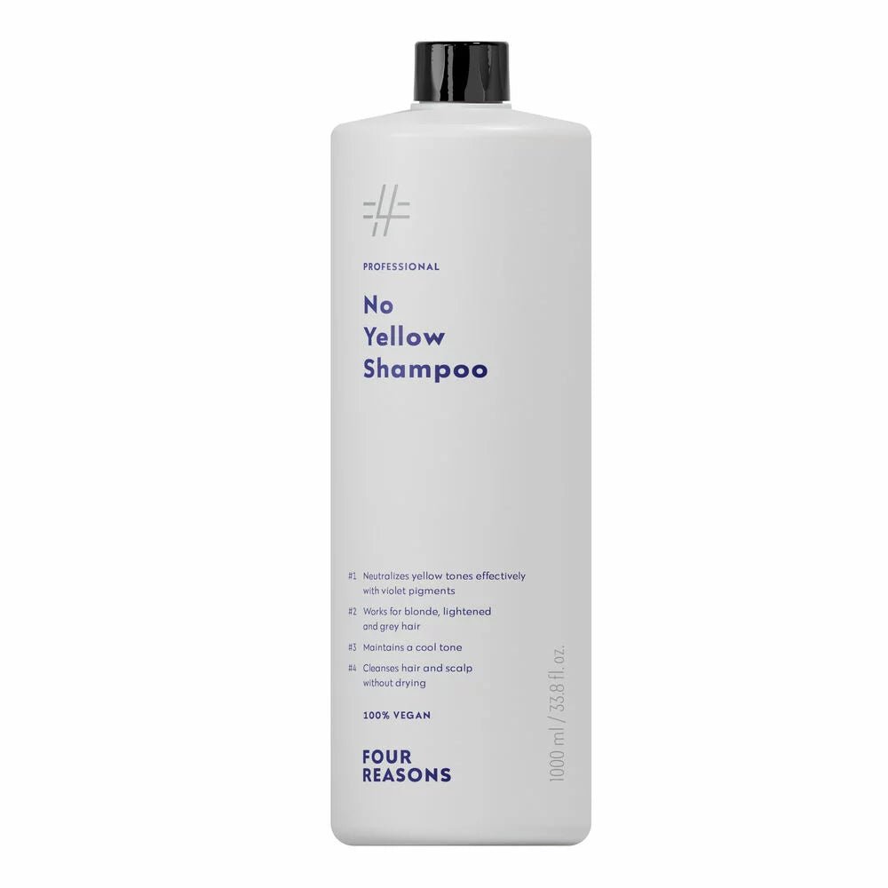 Four Reasons No Yellow Shampoo 1000ml - Salonmarjoahola - Shop