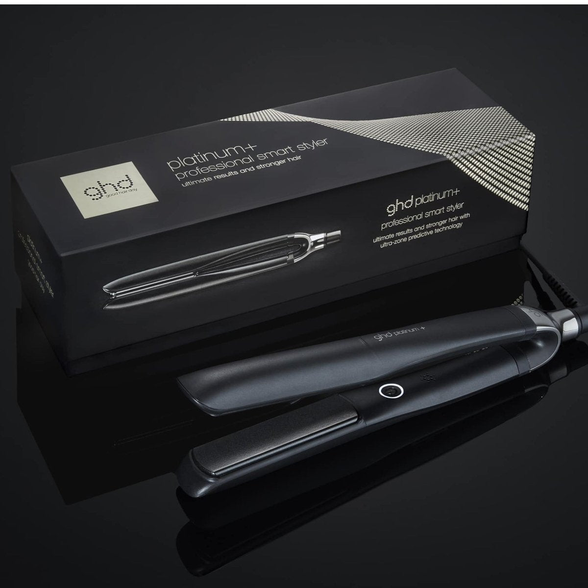 ghd Platinum+ - suoristusrauta - Musta - Salonmarjoahola - Shop