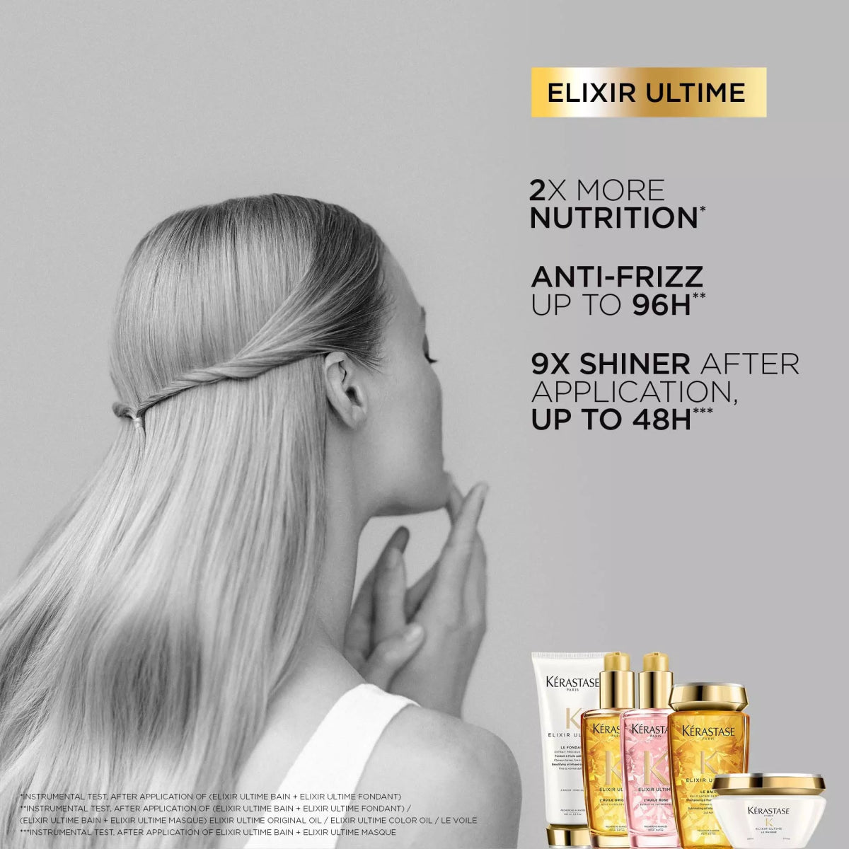 Kérastase Elixir Ultime L'Huile Rose hair oil 100 ml - Salonmarjoahola - Shop