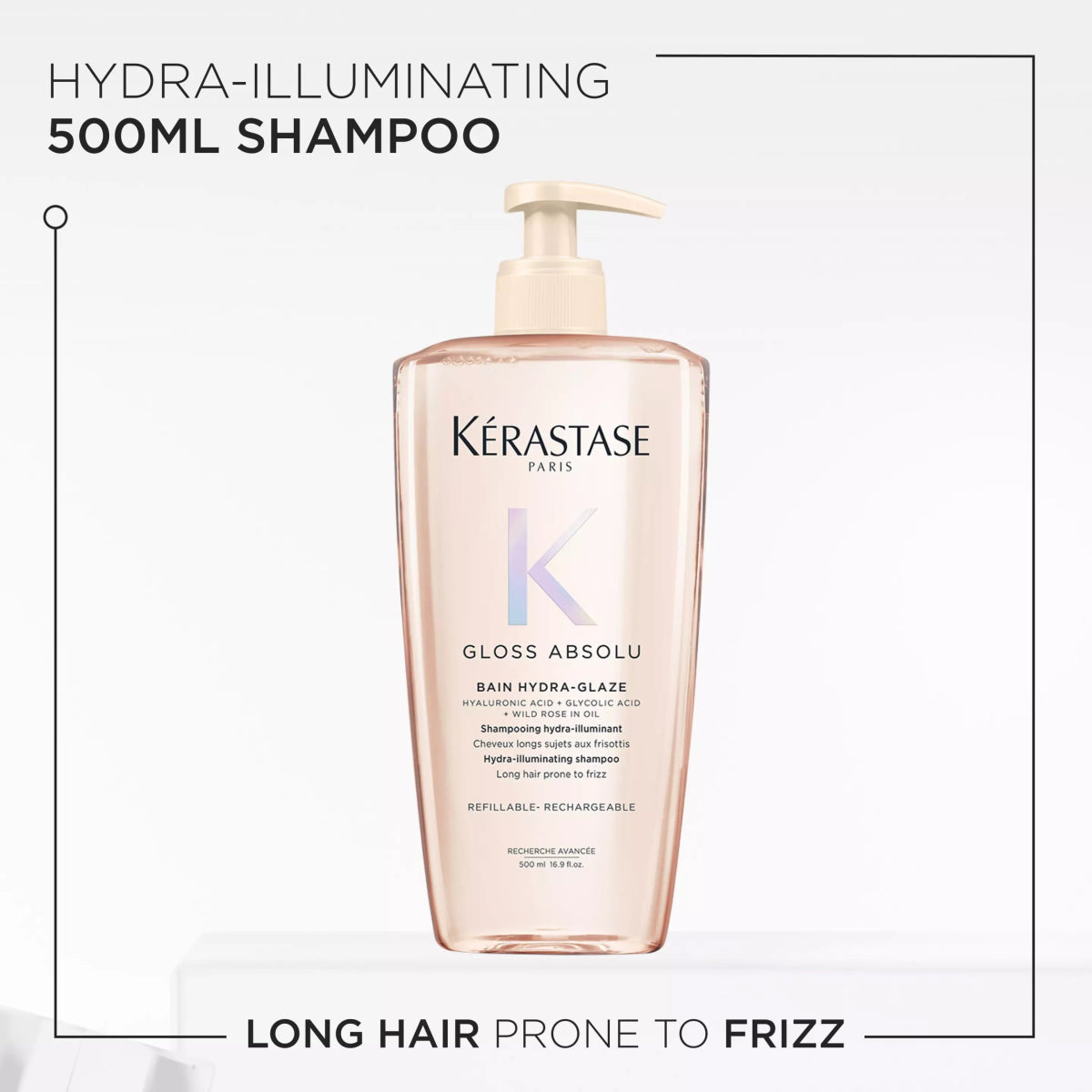 Kerastase Gloss Absolu Bain Hydra - Glaze shampoo 500ml - Salonmarjoahola - Shop