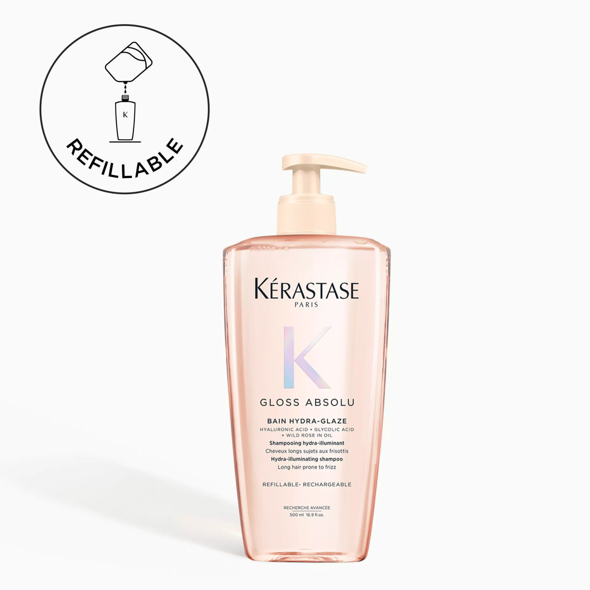 Kerastase Gloss Absolu Bain Hydra - Glaze shampoo 500ml - Salonmarjoahola - Shop