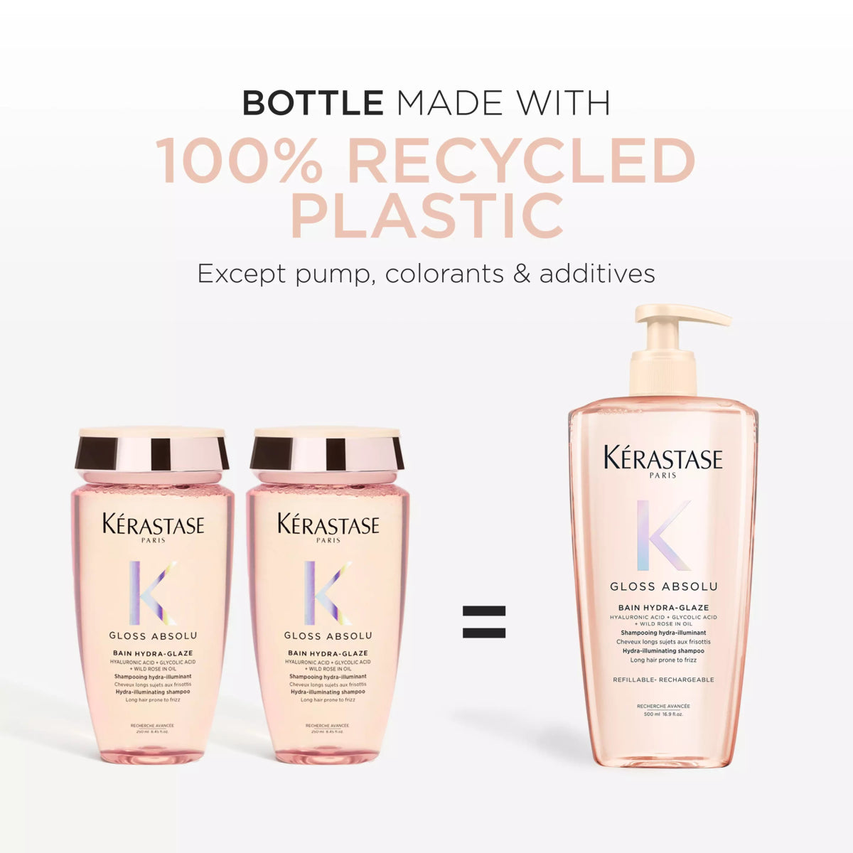 Kerastase Gloss Absolu Bain Hydra - Glaze shampoo 500ml - Salonmarjoahola - Shop