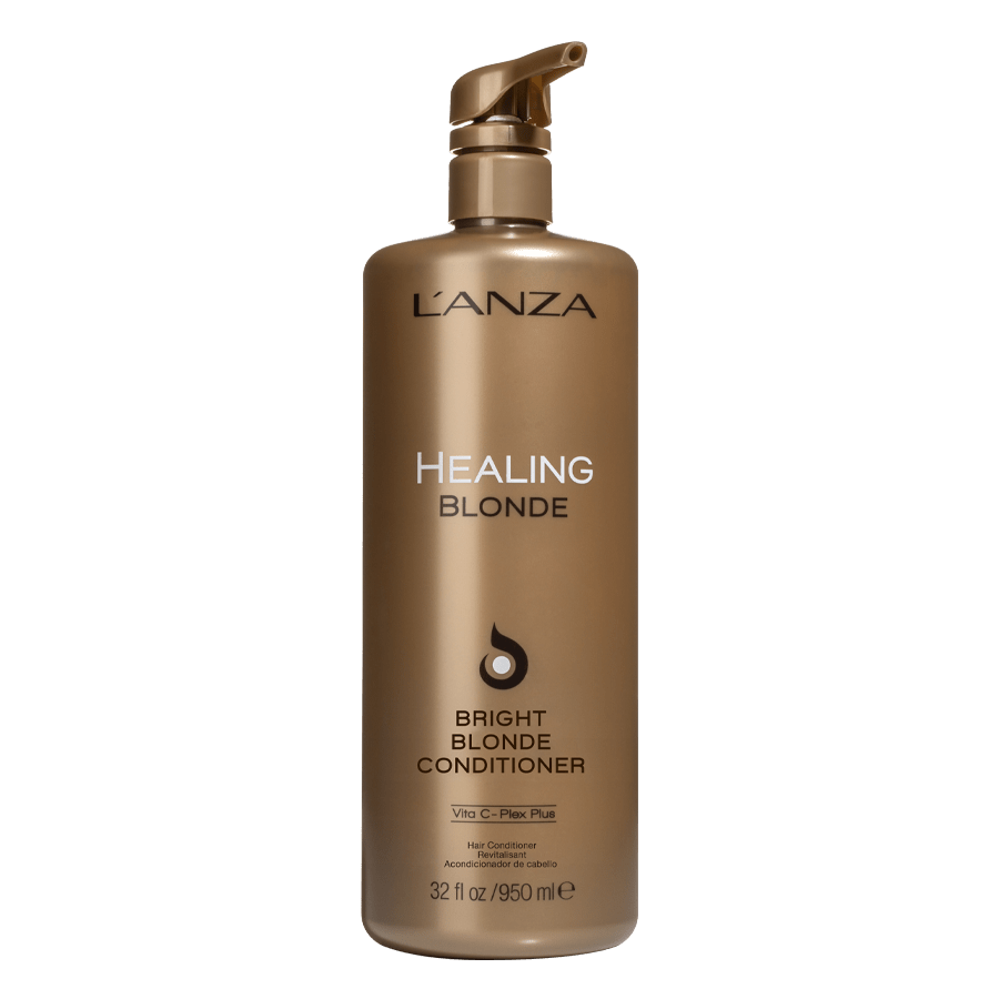 LANZA Keratin Healing Blonde - Bright Blonde shampoo ja hoitoaine Combo 950ml - Salonmarjoahola - Shop