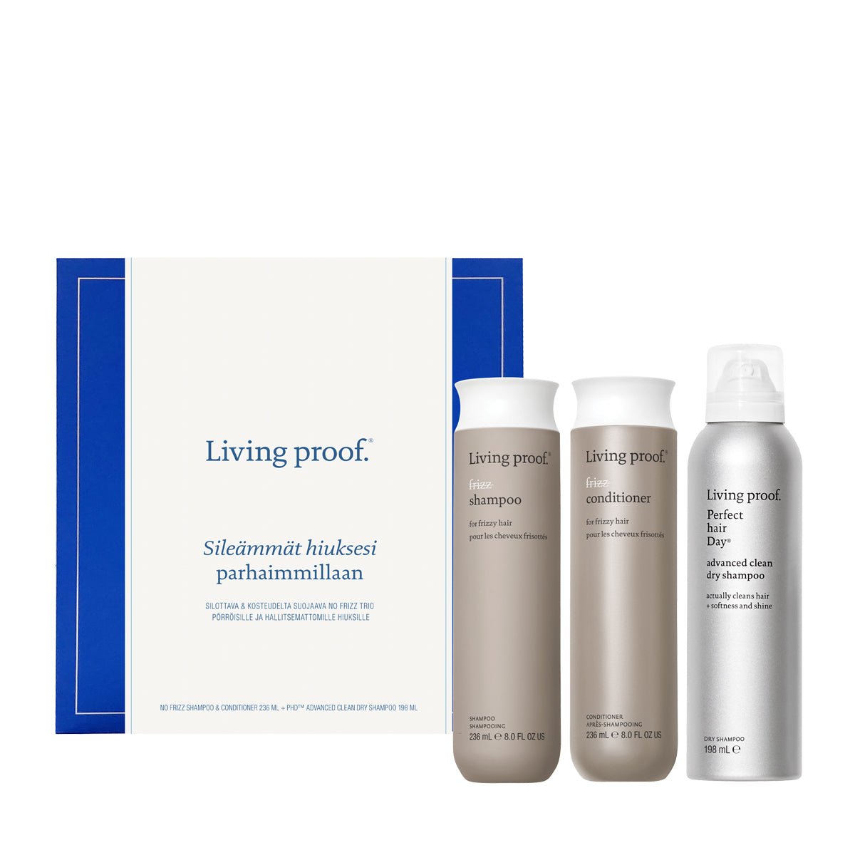 Living Proof No Frizz Trio – Holiday 25 - Salonmarjoahola - Shop