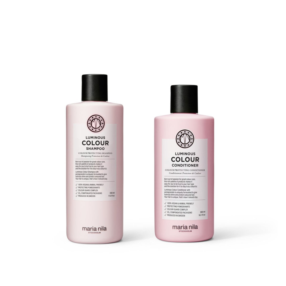 maria nila Luminous Colour Bundle Shampoo 350 ml & Conditioner 300 ml - Salonmarjoahola - Shop