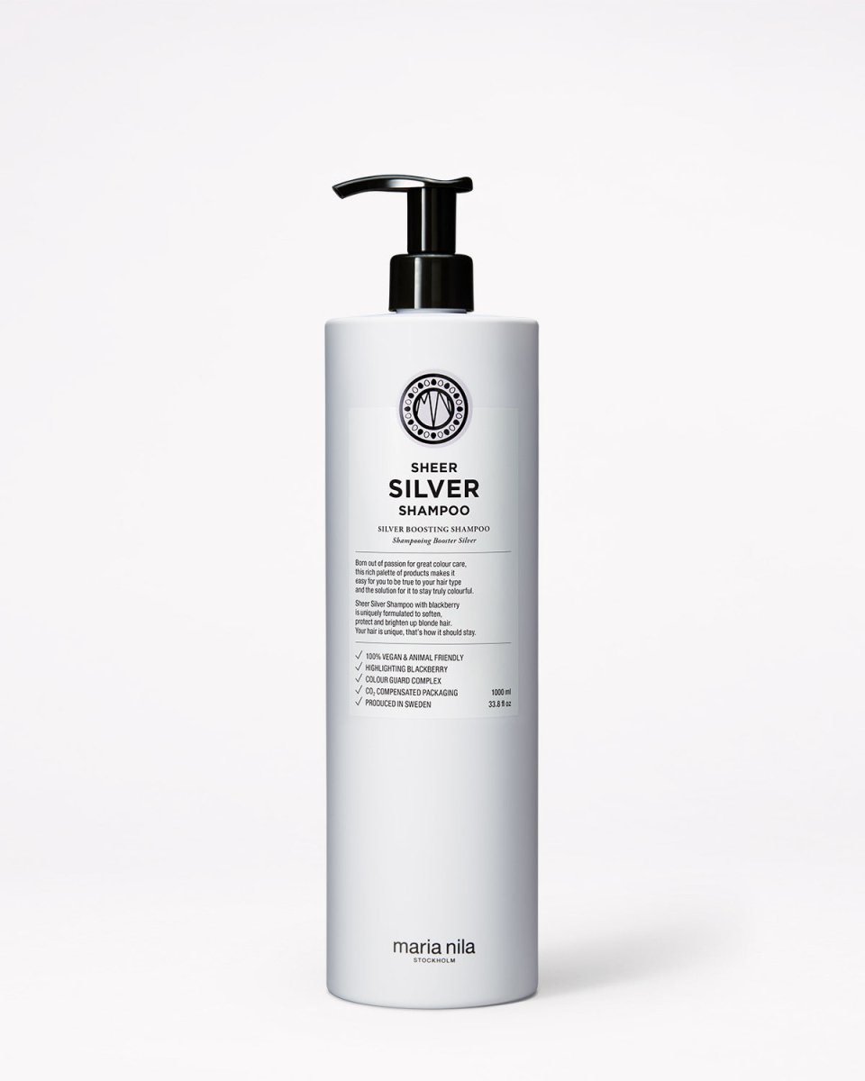 Maria Nila Sheer Silver Shampoo 1000ml - Salonmarjoahola - Shop