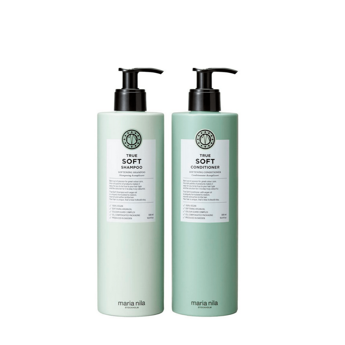 Maria Nila True Soft Bundle Shampoo 1000 ml & Conditioner 1000 ml - Salonmarjoahola - Shop
