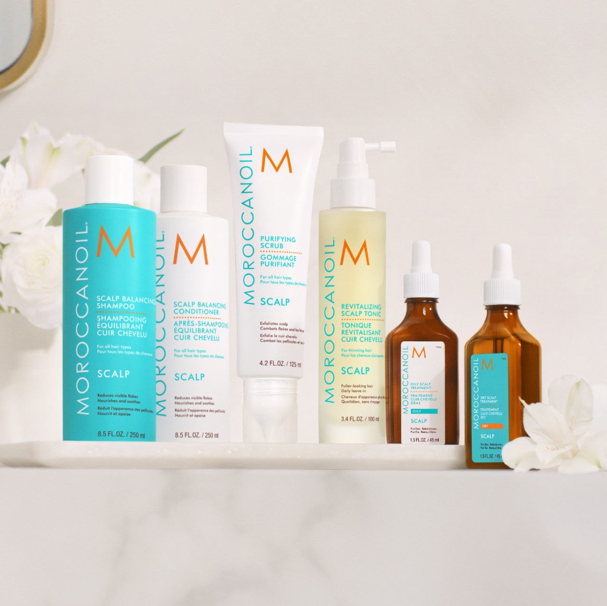 Moroccanoil Scalp Balancing shampoo ja hoitoaine setti - Salonmarjoahola - Shop