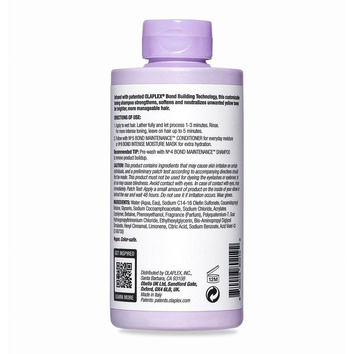 OLAPLEX No. 4 - P Bond Maintenance Purple Shampoo 1000 ml - Salonmarjoahola - Shop