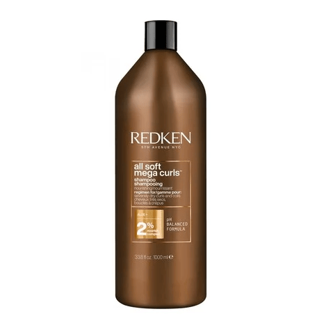 Redken All Soft Mega Curls Shampoo 1000ml - Salonmarjoahola - Shop