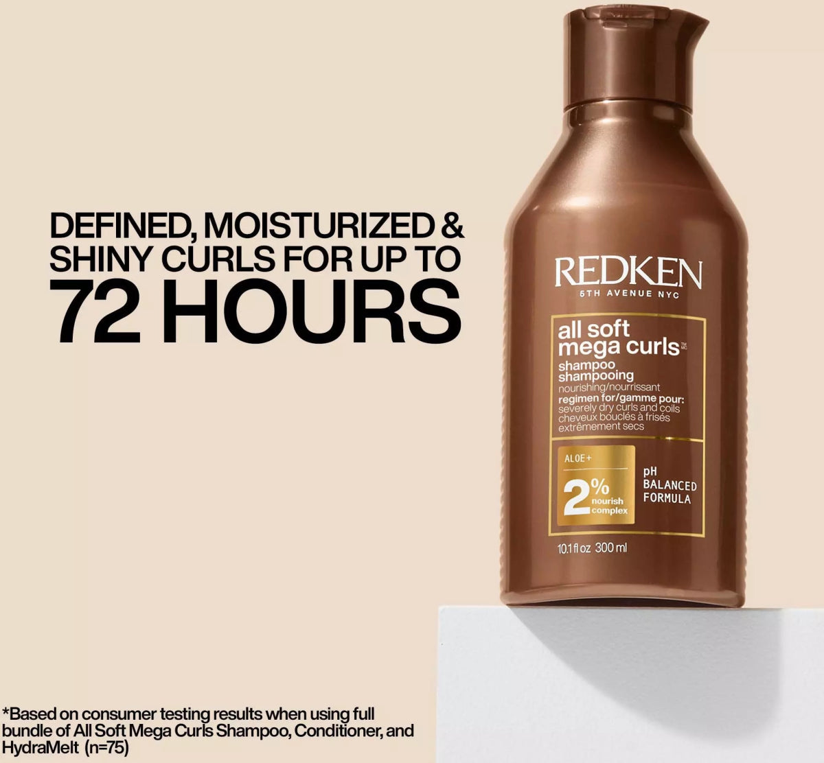 Redken All Soft Mega Curls Shampoo 300 ml - Salonmarjoahola - Shop