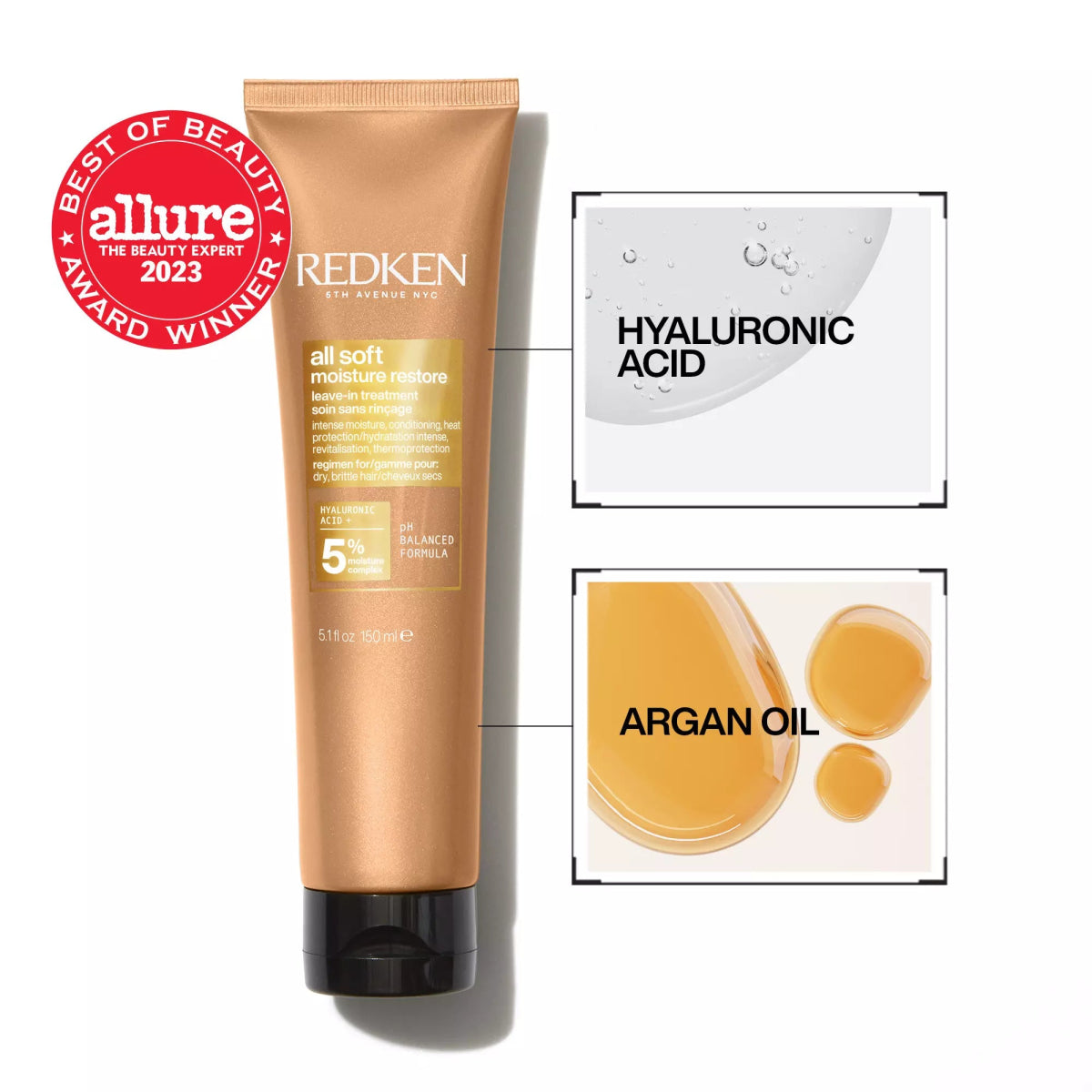 Redken All Soft Moisture Restore Leave - in Treatment 150 ml - Salonmarjoahola - Shop