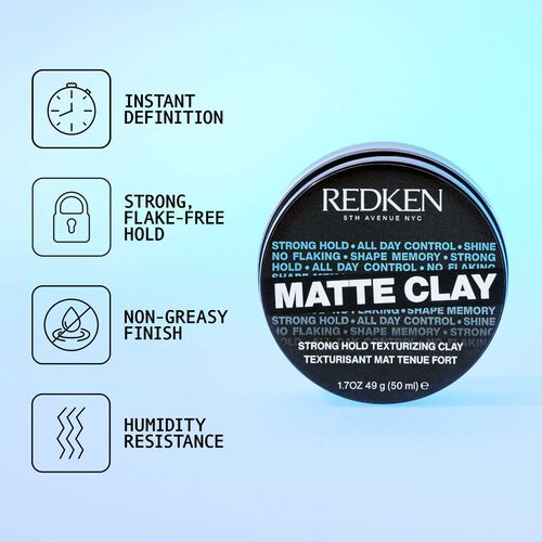 Redken Matte Clay hiusvaha (ROUGH CLAY 20) 75ml - Salonmarjoahola-Shop