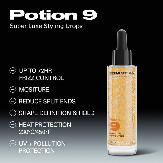 Sebastian Professional Potion 9 Super Luxe Styling Drops 30ml - Salonmarjoahola - Shop