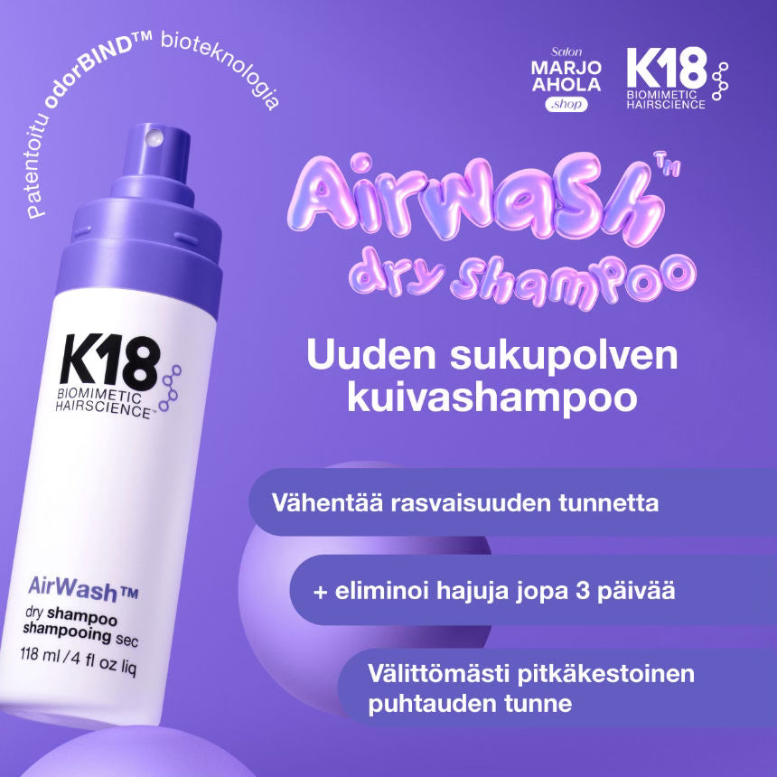 K18 AirWash Dry Shampoo 118ml