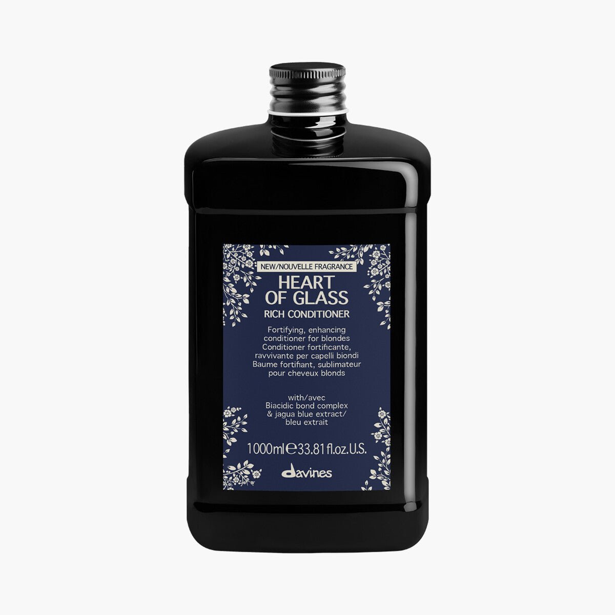 UUSI Davines HEART OF GLASS Rich Conditioner 1000 ml - Salonmarjoahola - Shop