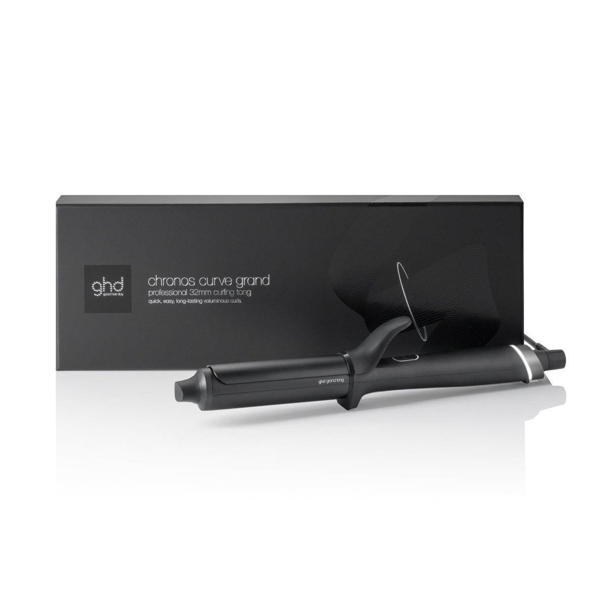 UUSI GHD CHRONOS Curve Grand Tong 32mm - KIHARRIN SUURILLE TUUHEILLE KIHAROILLE - Salonmarjoahola - Shop