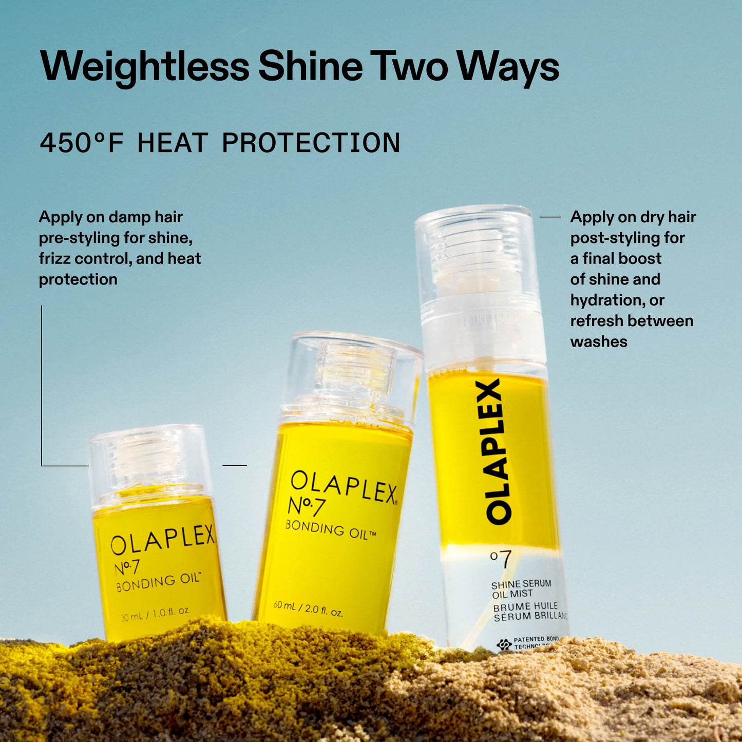 UUSI OLAPLEX 7  Shine Serum Oil Mist 80ml - Kevyt öljy- ja seerumihoitosuihke