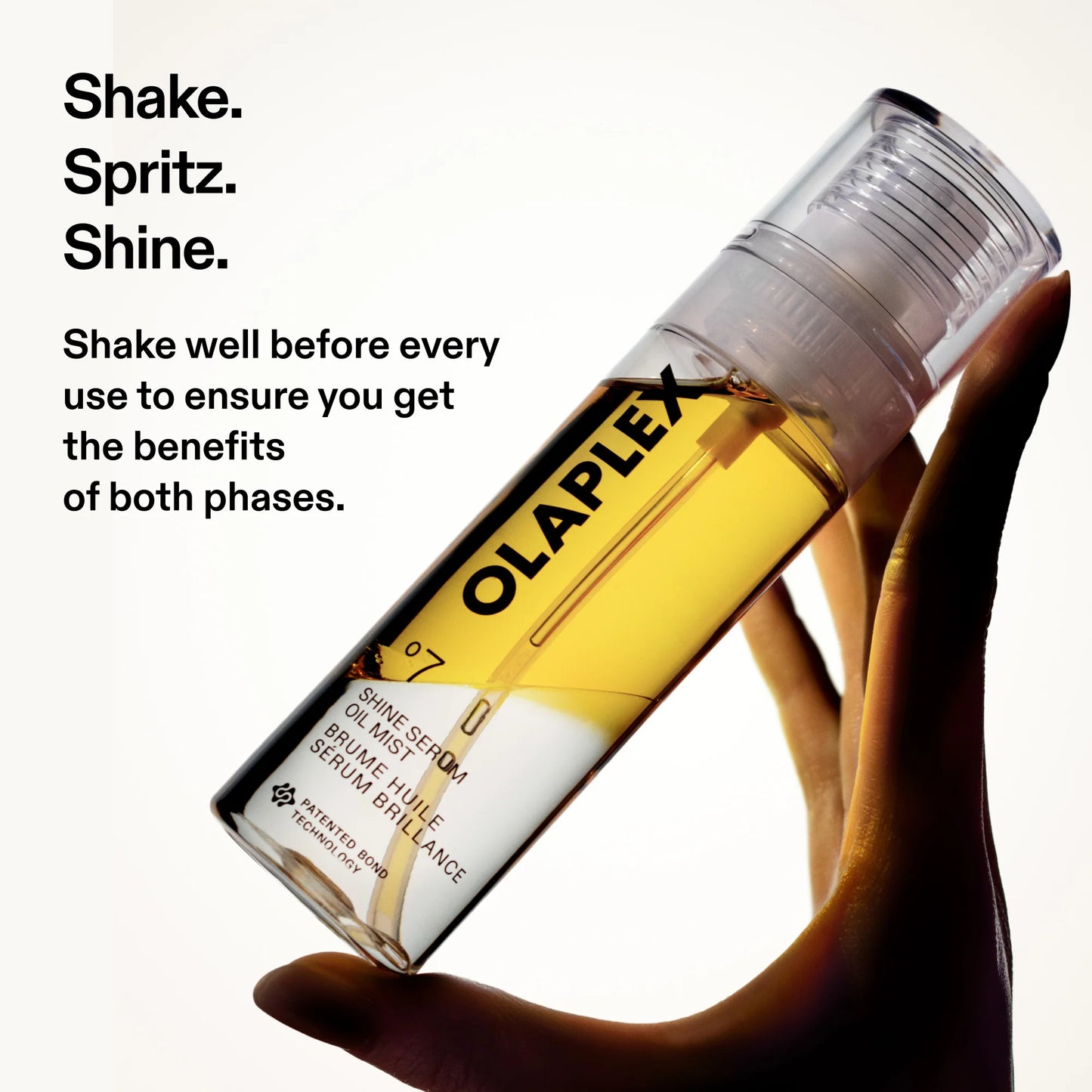 UUSI OLAPLEX 7  Shine Serum Oil Mist 80ml - Kevyt öljy- ja seerumihoitosuihke