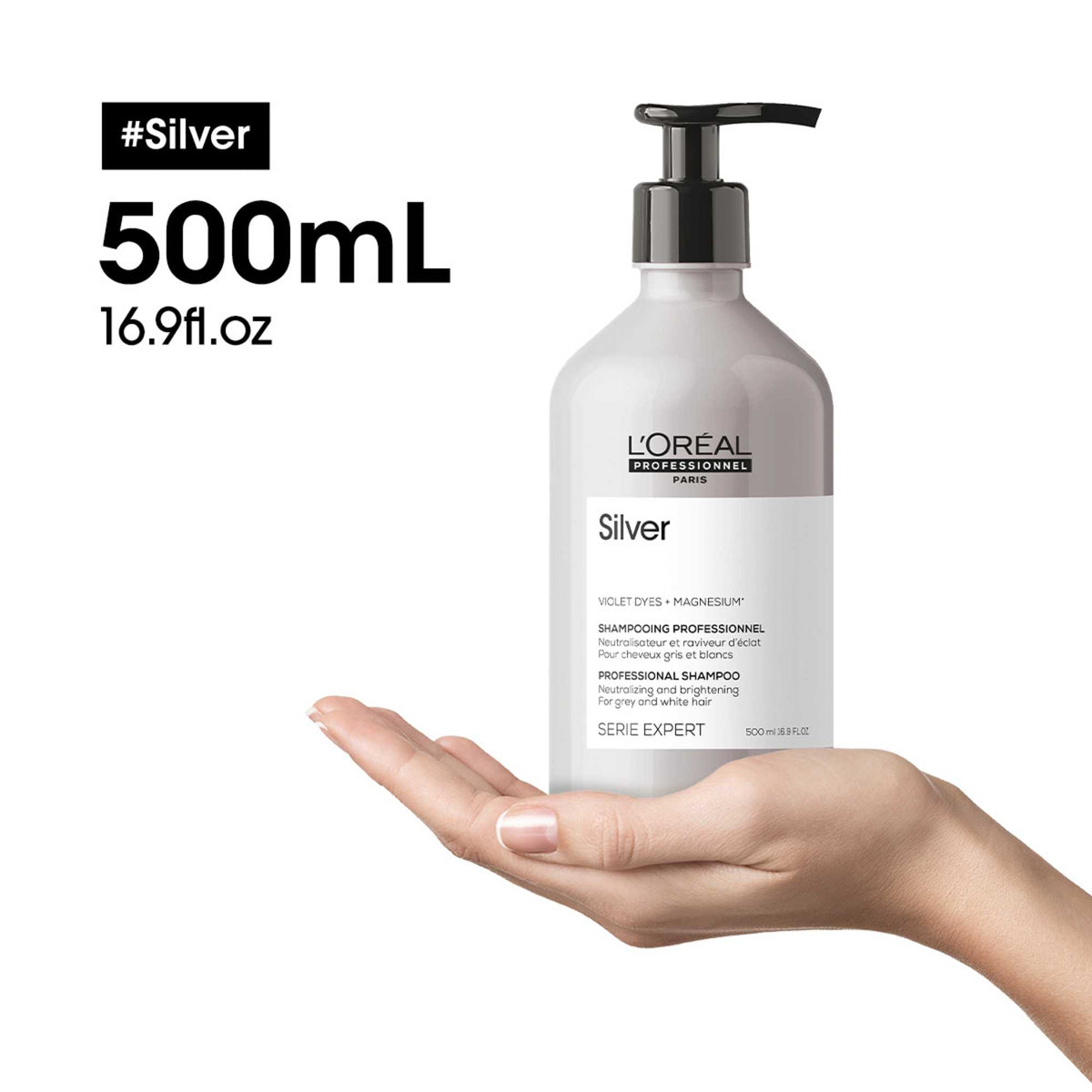 Loreal Professionnal Silver Shampoo 500ml