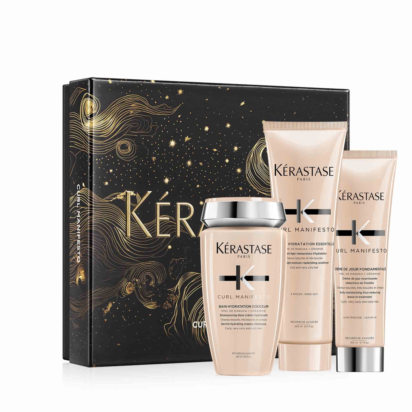 KERASTASE CURL MANIFESTO Holidays Set 2024 kiharille hiuksille