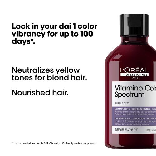 L'Oreal Vitamino Color Spectrum Purple Shampoo 300ml