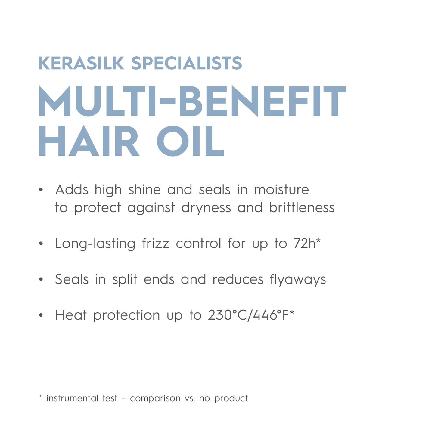 KERASILK Multi-benefit Hair Oil