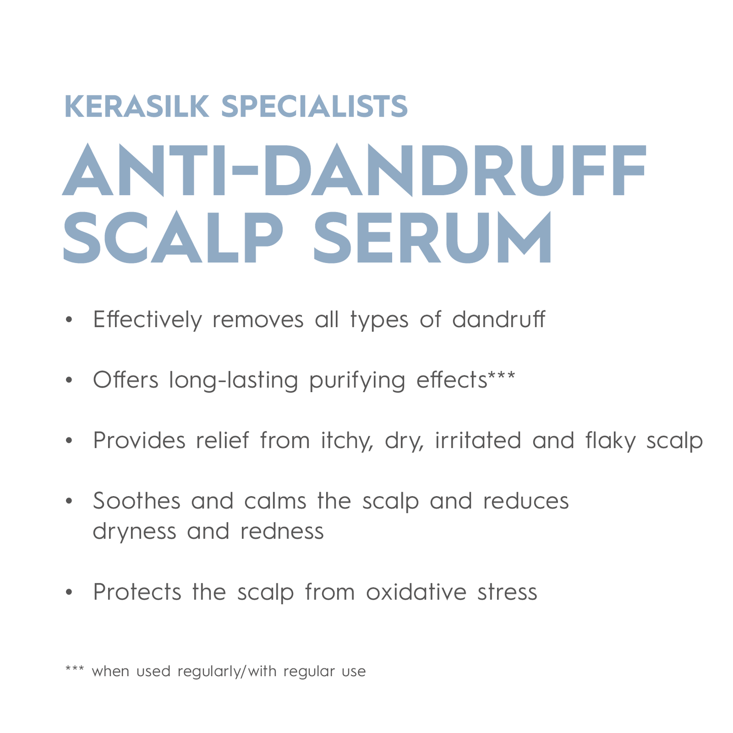 KERASILK Anti-Dandruff Scalp Serum