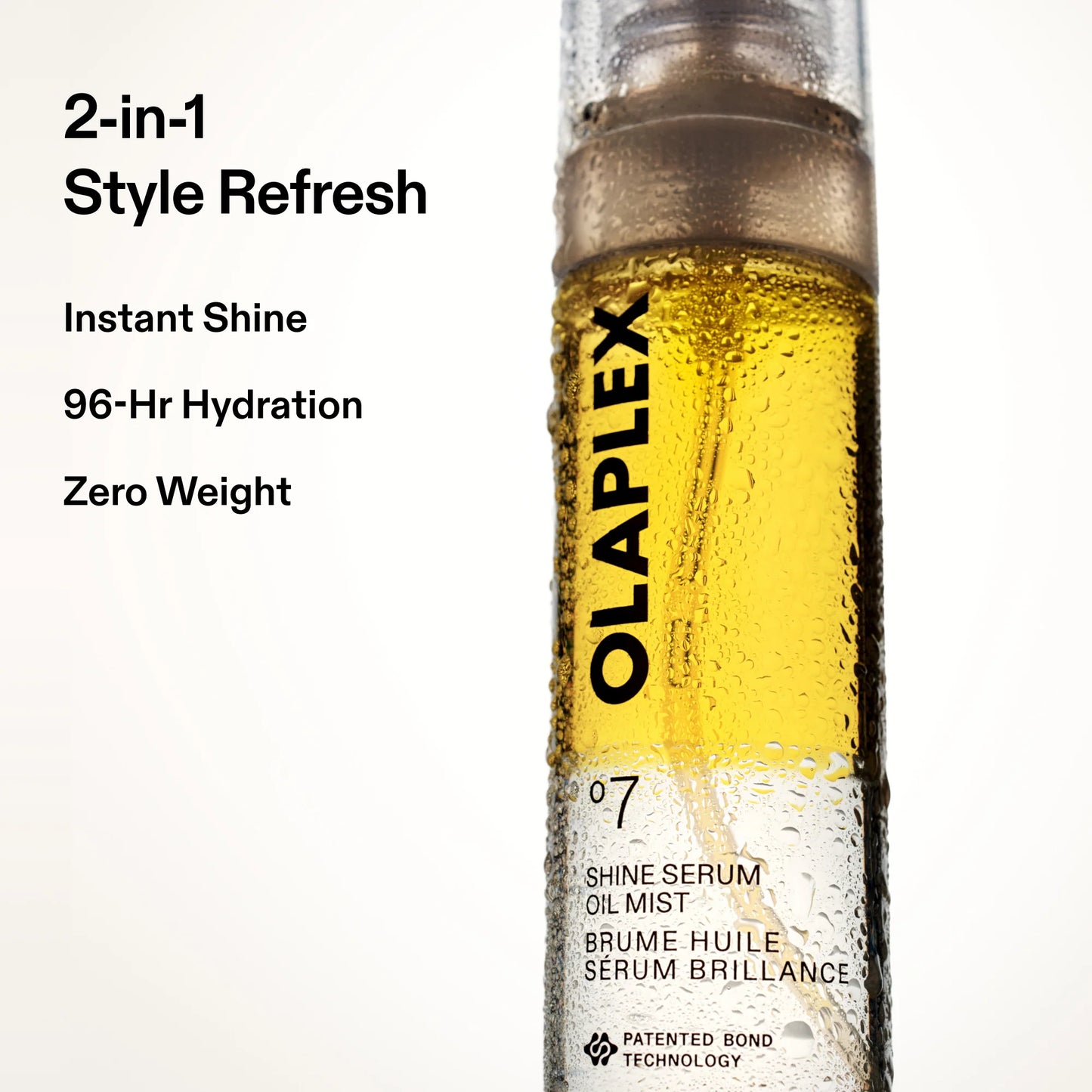UUSI OLAPLEX 7  Shine Serum Oil Mist 80ml - Kevyt öljy- ja seerumihoitosuihke