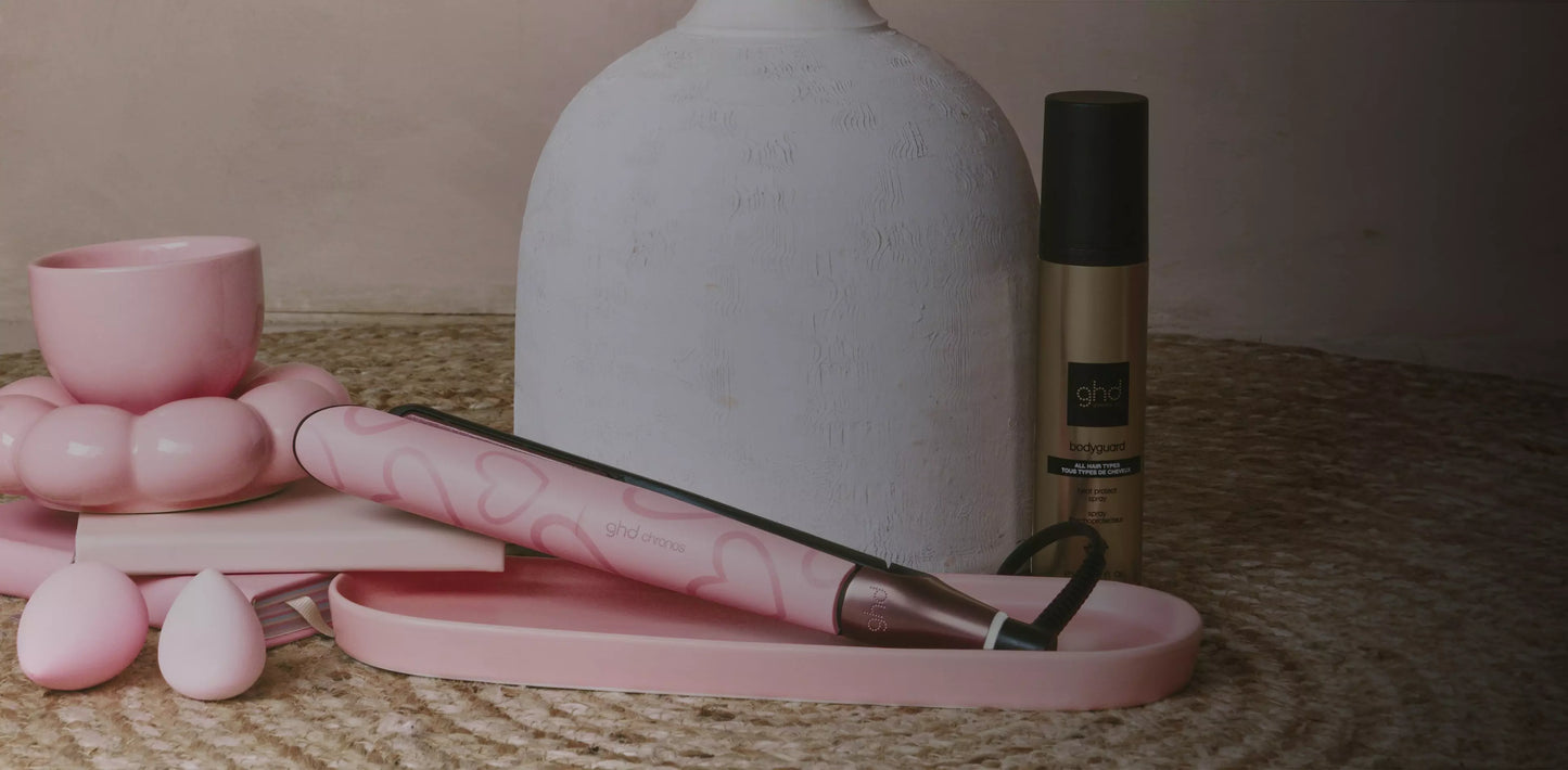 New ghd Chronos straightener - pink sorbet