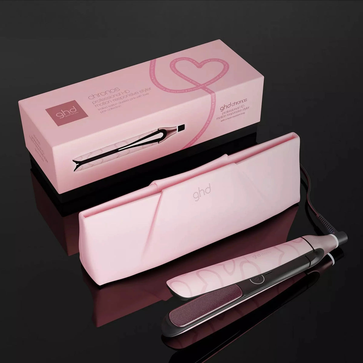 New ghd Chronos straightener - pink sorbet