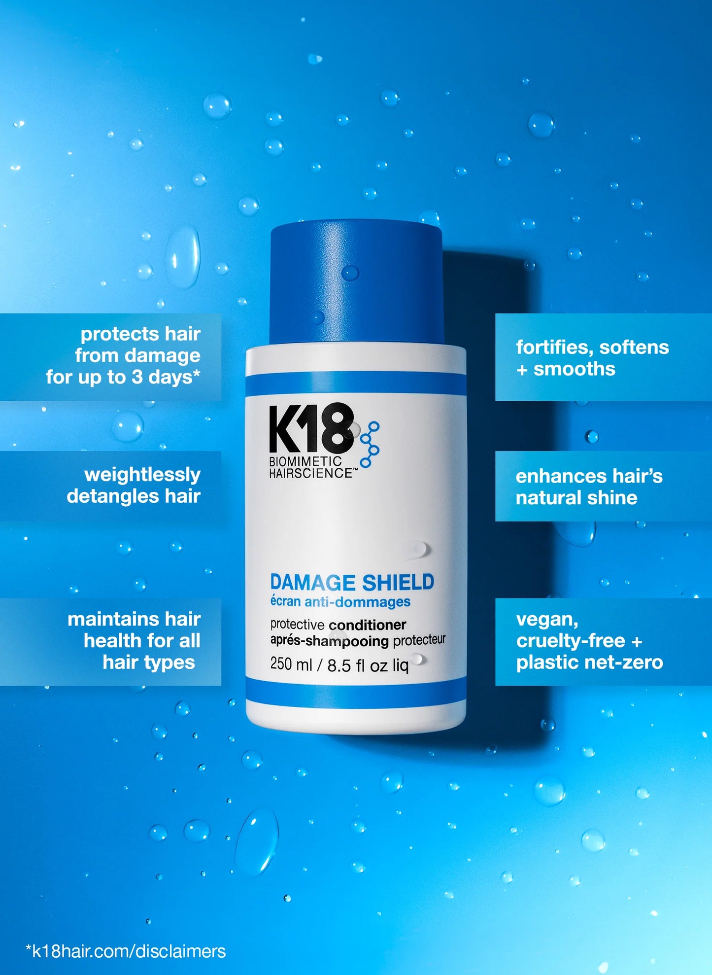 K18 DAMAGE SHIELD protective conditioner 250ml