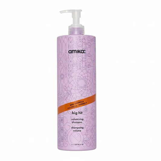 Amika Big Hit Volumizing Shampoo 1000ml - Salonmarjoahola-Shop