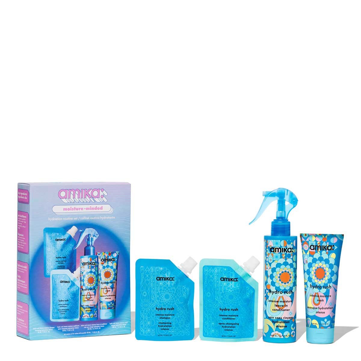 Amika Moisture - Minded Hydration Routine Set - Salonmarjoahola - Shop