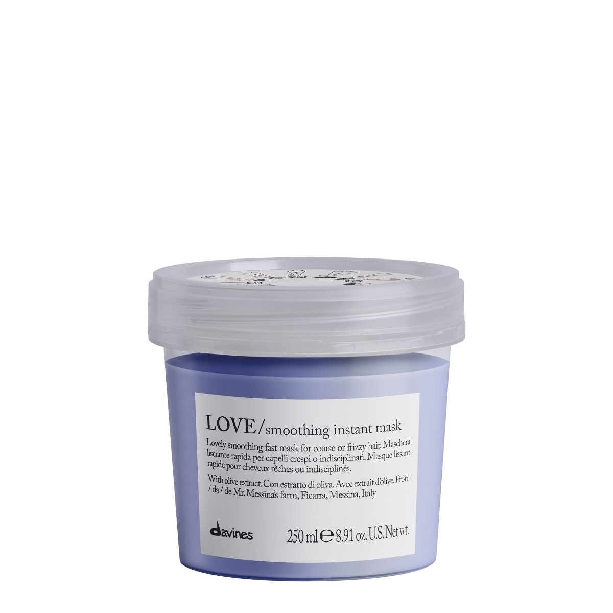 Davines EHC LOVE SMOOTH Instant Mask 250 ML - Salonmarjoahola - Shop