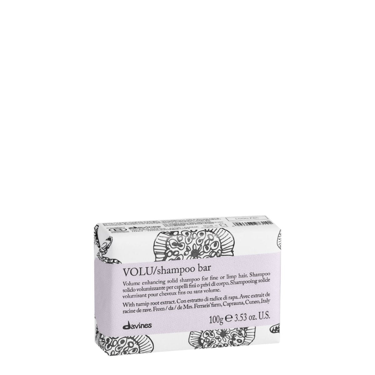 Davines EHC SOLID VOLU Palashampoo 100 G - Salonmarjoahola - Shop