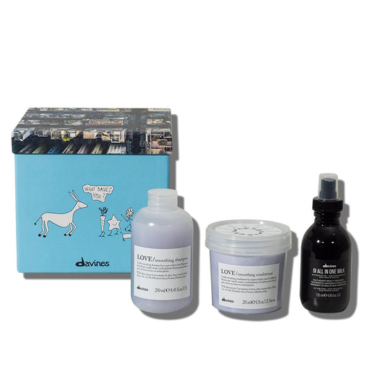 DAVINES LOVE SMOOTH Holiday Kit 2024 - Salonmarjoahola - Shop