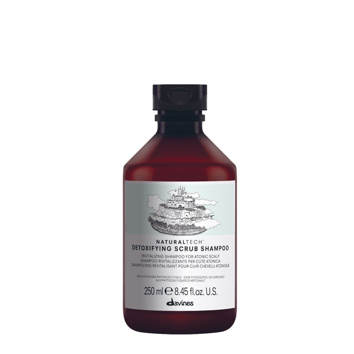 Davines NATURAL TECH Detox Scrub Shampoo 250 ML - Salonmarjoahola - Shop