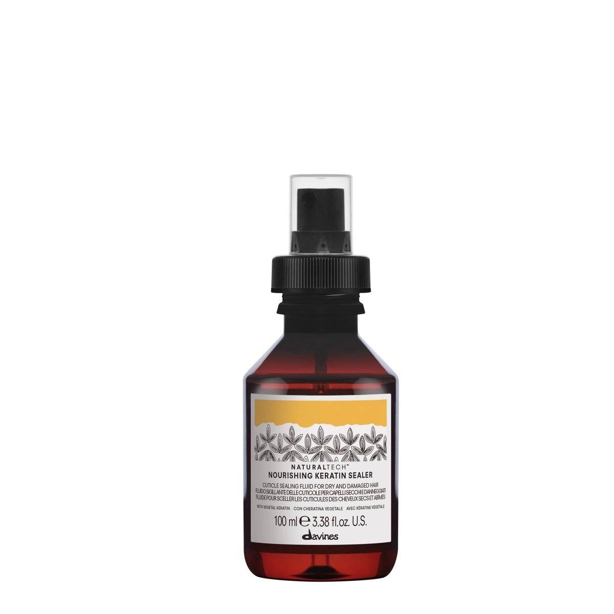 Davines NATURAL TECH Nourishing Keratin Sealer Leave - IN Fluid 100 ML - Salonmarjoahola - Shop