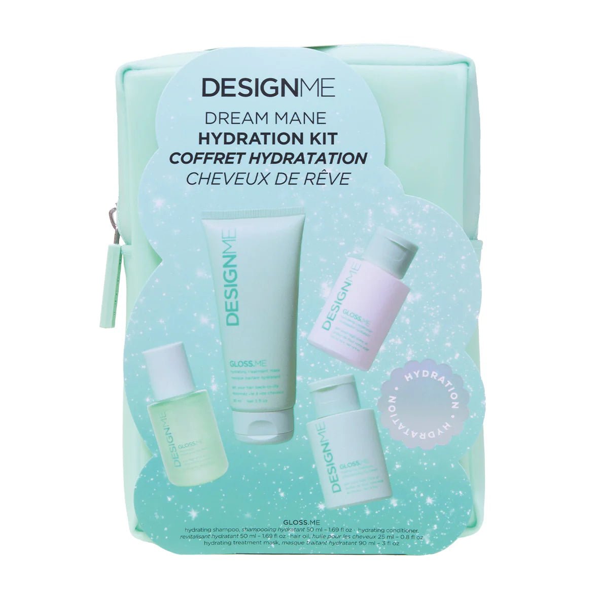 DESIGNME Dream Mane Hydration - joulupaketti 2025 - Salonmarjoahola - Shop
