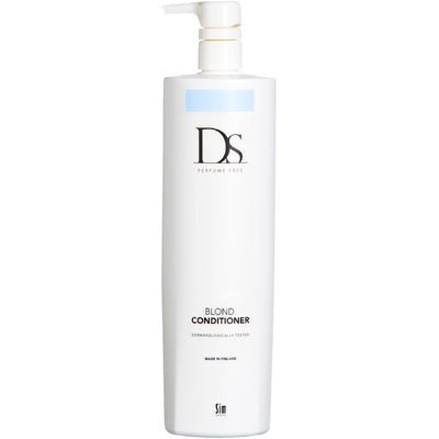 DS Blond Conditioner 1000ml - Hoitoaine vaaleille, raidoitetuille ja harmaille hiuksille - Salonmarjoahola - Shop