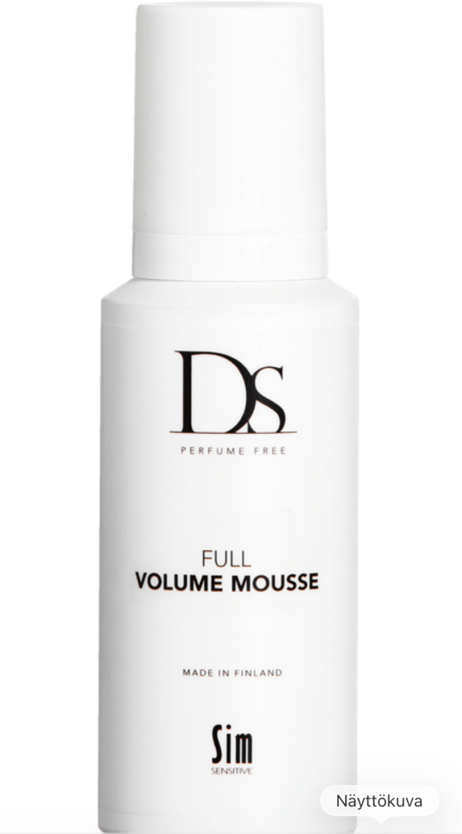 DS Full Volume Mousse - Hajusteeton volyymimuotovaahto 100ml - Salonmarjoahola - Shop