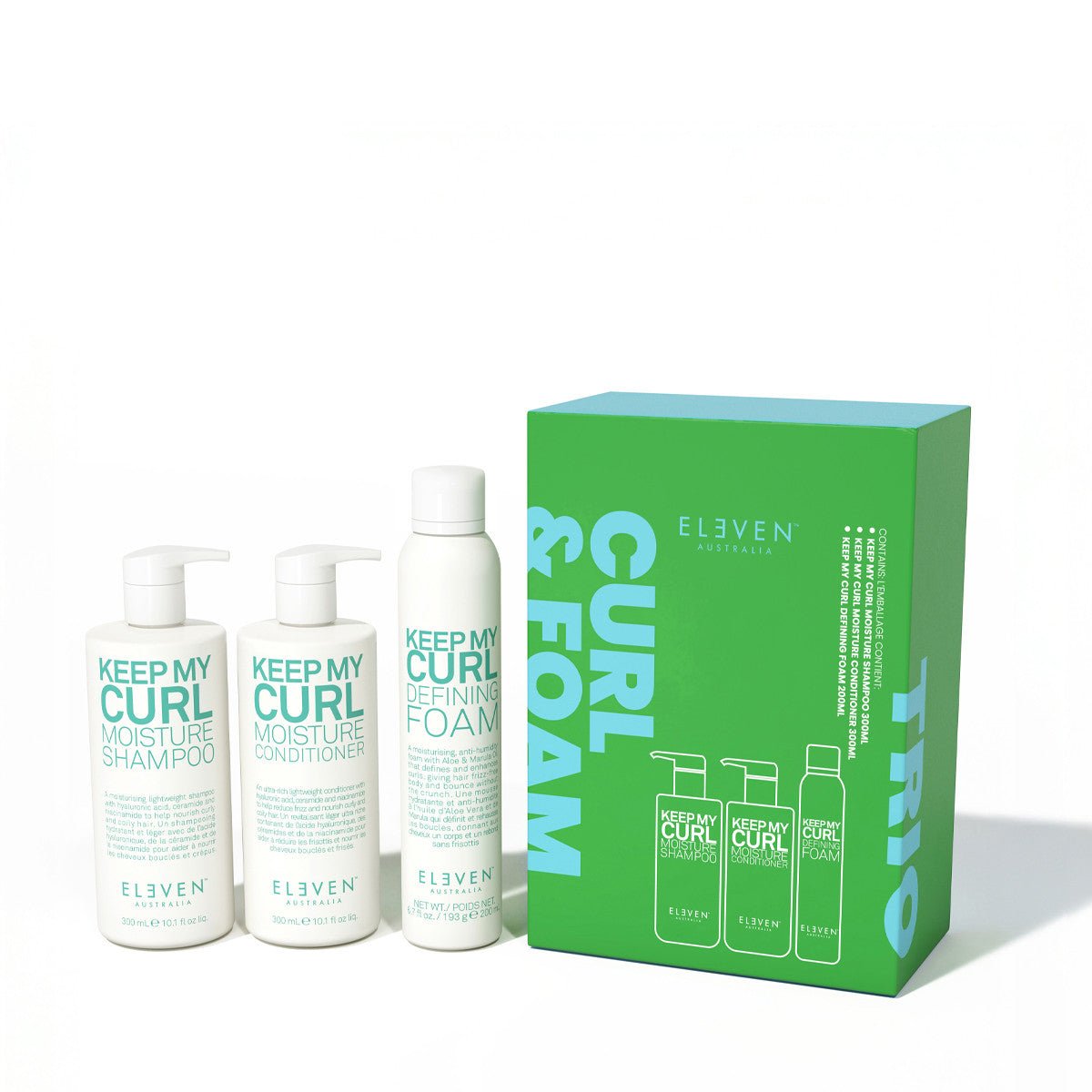 ELEVEN CURL & FOAM Trio - Salonmarjoahola - Shop